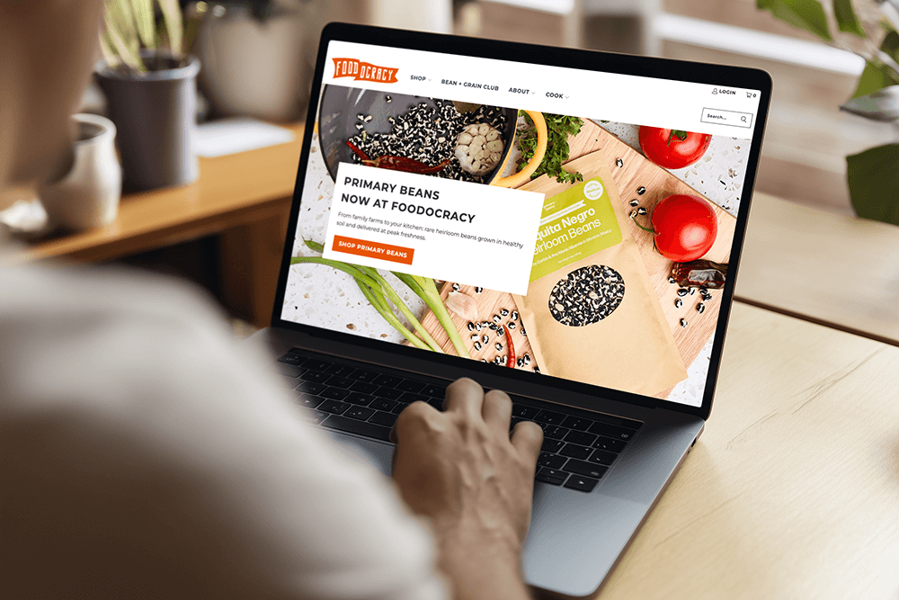 Foodocracy Website Design